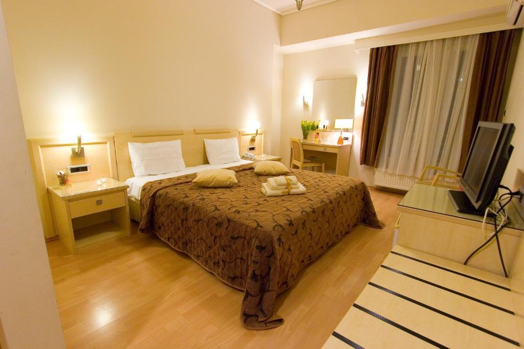 Lito Hotel Kymi Phòng bức ảnh